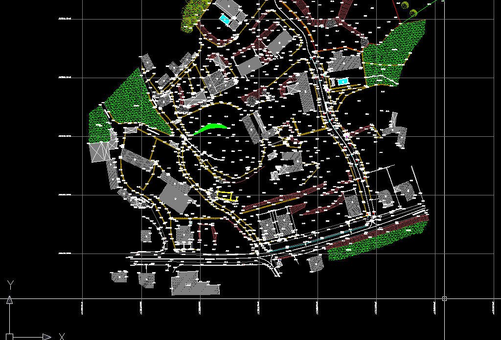 autocad land survey drawing by dark0range d67167y fullview